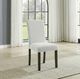 New Classic® Home Furnishings Carissa Espresso/Stone Dining Side Chair-1