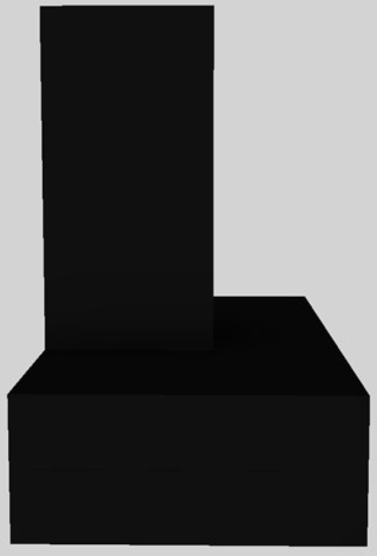 Vent-A-Hood® 36" Black Contemporary Wall Mounted Range Hood-1