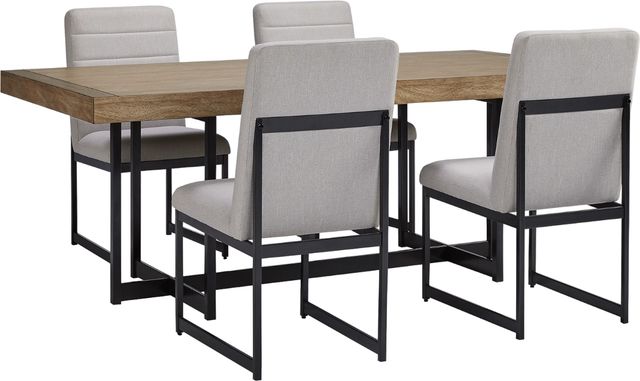 Signature Design by Ashley® Tomtyn 5-Piece Light Brown Dining Table Set-0