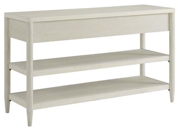 Riverside Furniture Maren White Sand Sofa Table-3