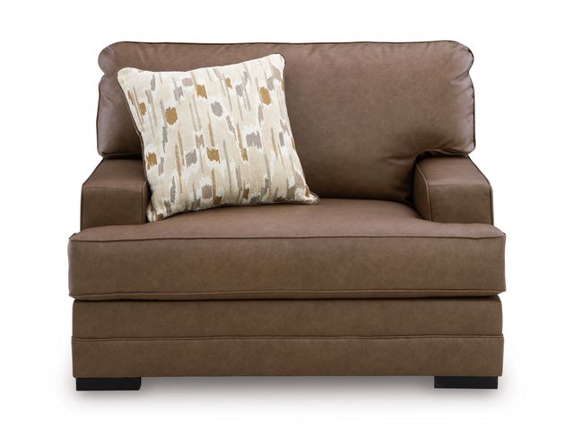 Benchcraft® VillaCourt Caramel Chair and a Half-1
