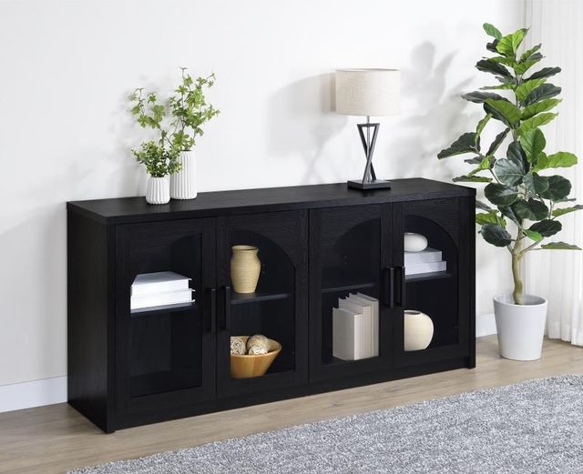 Coaster® Riva Black Sideboard-1