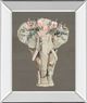 Classy Living Jennifer Goldberger Flower Crown Elephant II Wall Art-0
