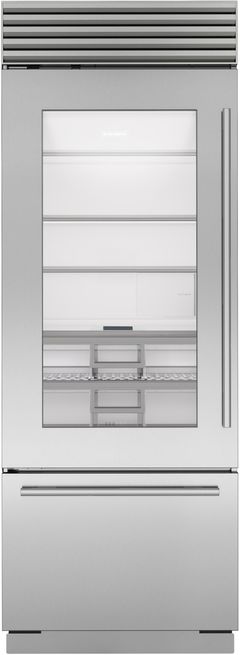 Sub-Zero® Classic Series 30 in. 17.0 Cu. Ft. Stainless Steel Built In Bottom Freezer Refrigerator