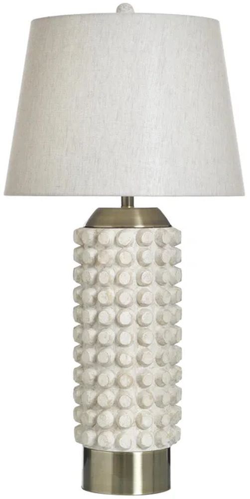 Stylecraft Norman Wyatt Home Antique Brass/Brie Table Lamp-0