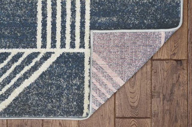 KAS Rugs Lucia Blue Dimensions 5'x8' Area Rug-2