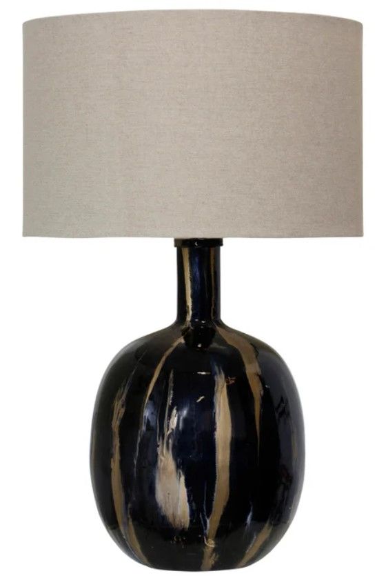 StyleCraft Gold Petal Table Lamp-0