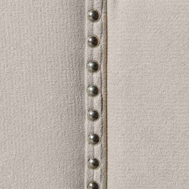 Elements International Magnolia Sand Queen Upholstered Bed-3
