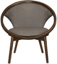 Mazin Furniture Lowery Chocolate Upholstered Accent Chair-1