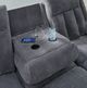 Signature Design by Ashley® Observation Steel Power Reclining Sofa with Drop Down Table-4