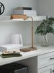 Signature Design by Ashley® Yafe Bronze Desk Lamp-1
