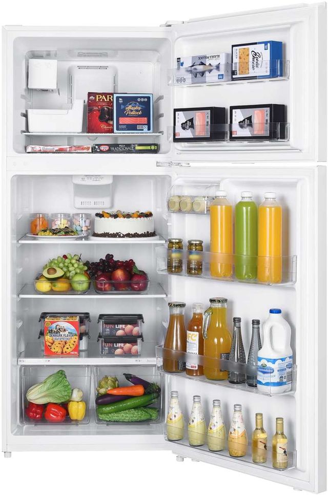 Danby® 28 in. 18.0 Cu. Ft. White Top Freezer Refrigerator-3