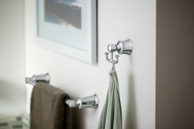 Moen® Dartmoor™ Chrome Double Robe Hook-2