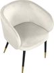 Meridian Furniture Louise Cream Dining Chair-2