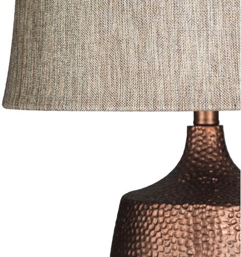 Surya Cleveland Copper Table Lamp-3