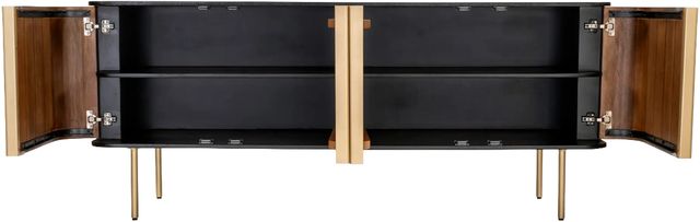 Moe's Home Collection Dionne Yellow 4-Door Sideboard-2