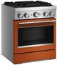 KitchenAid® 30" Scorched Orange Pro Style Dual Fuel Range with No Preheat Air Fry Mode-3