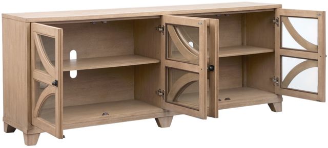 Magnussen Home® Coventry Honey Maple Console Sofa Table-1