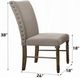 ACME Furniture Leventis Cream Dining Side Chair-2