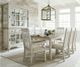 American Drew® Litchfield Boathouse Dining Table with Off-White Legs-2