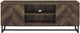 Coaster® Myles Rustic Oak Herringbone TV Console-1