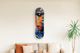 Classy Living Playful Graffiti Woman Face Skateboard Wall Art-1