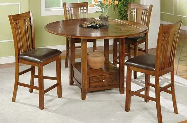Winners Only® Zahara Brown Round Table-1