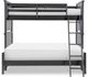 Legacy Kids Teen Flatiron Black Twin/Full Bunk Bed-3