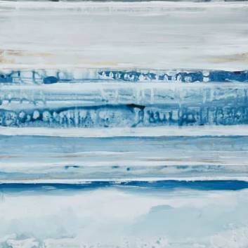 Stylecraft Blue/Light Blue/Off-White Wall Art-1