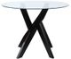 Steve Silver Co.® Amalie 5-Piece Black/Gray Velvet Dining Set-4