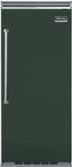 Viking® 5 Series 36 in. 22.8 Cu. Ft. Blackforest Green Professional Right Hinge All Refrigerator-0
