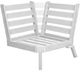 C R Plastics Tofino White Sectional Corner Piece-0