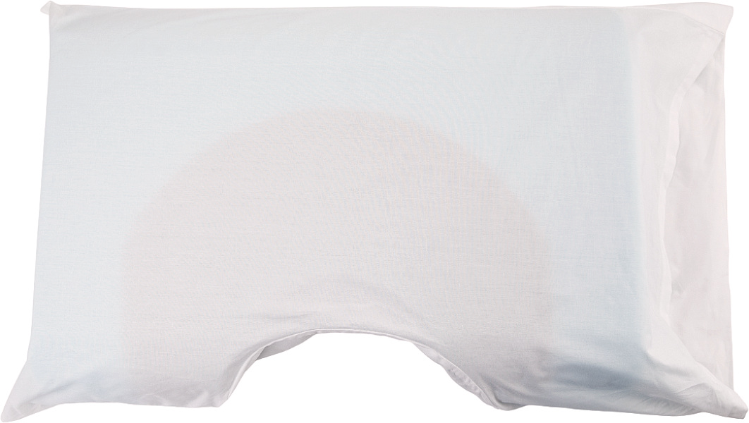 Blu Sleep Linen 2 Piece White Surround Pillow Case Set Barber Haskill