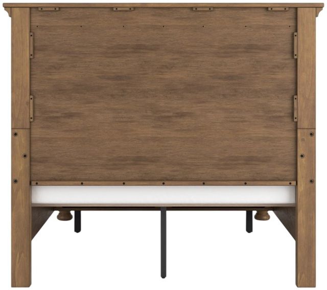 Signature Design by Ashley® Feddinger Medium Brown Queen Storage Panel Bed-4