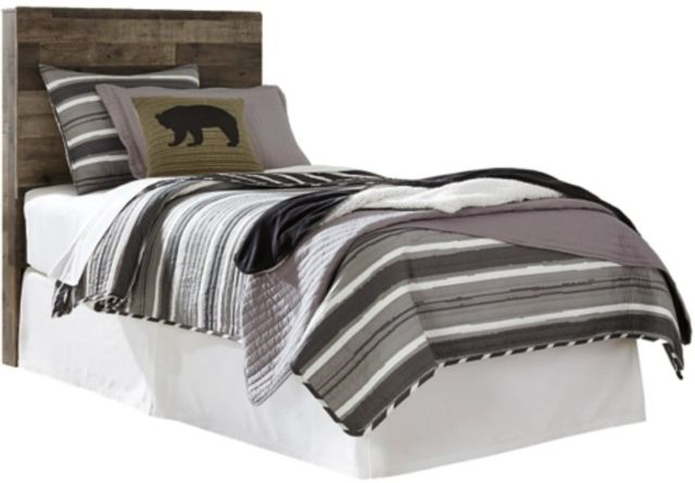 Benchcraft® Derekson 5-Piece Multi Gray Twin Panel Headboard Bedroom Set-1