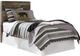 Benchcraft® Derekson 5-Piece Multi Gray Twin Panel Headboard Bedroom Set-1