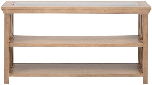 Magnussen Home® Coventry Honey Maple Rectangular Sofa Table-3