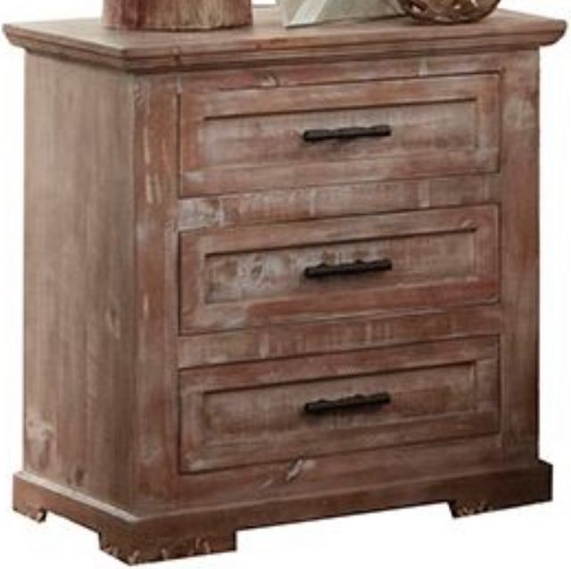 TEI Brooklyn Natural Washed Nightstand
