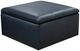 England Furniture Customizable Hendrix Leather Storage Ottoman with Nailhead Trim-0