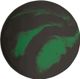 TOV Furniture Enamel Black/Green Side Table-3