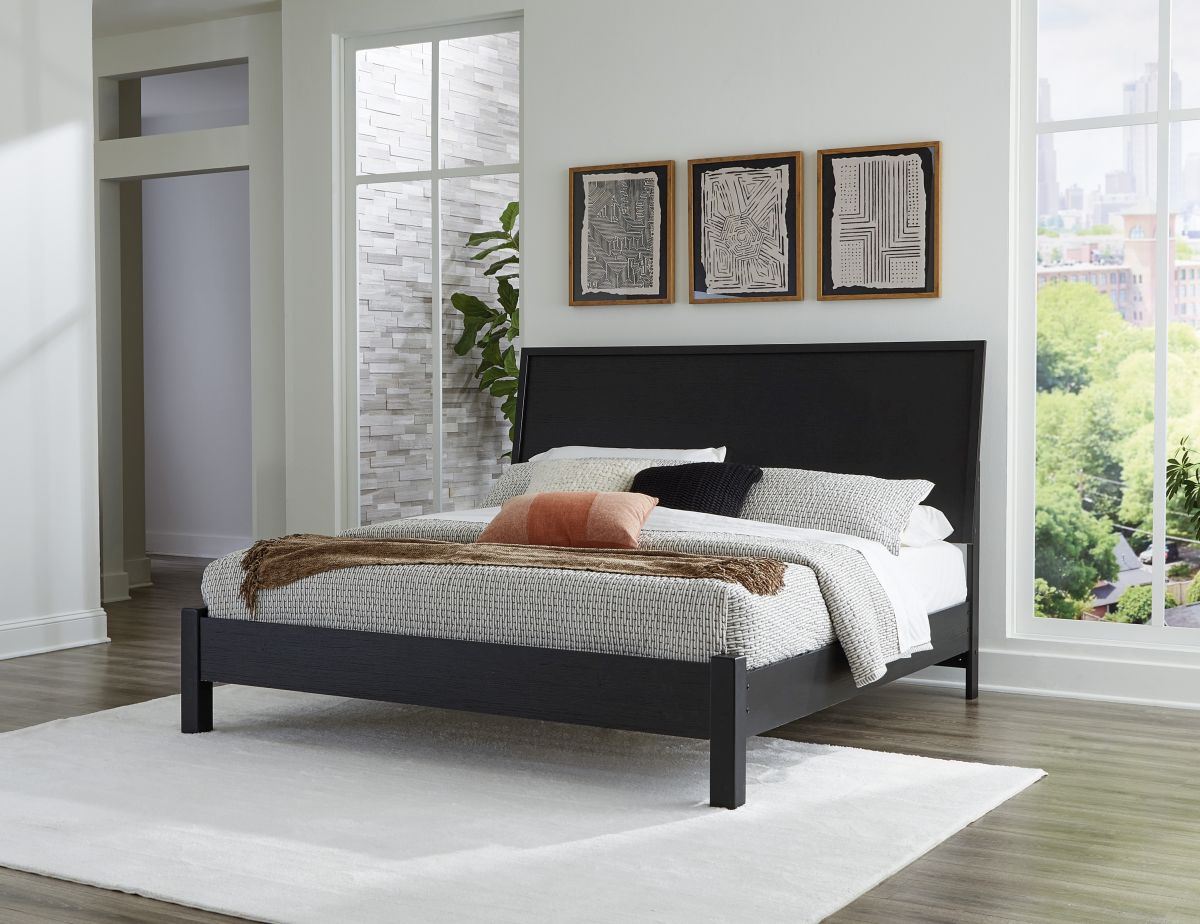 Signature Design By Ashley Danziar Panel Bed - Thumbnail 4