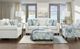 Fusion Furniture 1140 Grande Glacier White Sofa-1