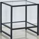 Titus Furniture Black Nightstand-0