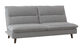 Homelegance® Mackay Light Gray Convertible Sofa Bed-2