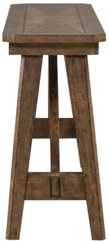 Liberty Furniture Carolina Park Amber Brown Sofa Table-3