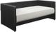 Mazin Furniture Arin Black Vinyl Daybed-0