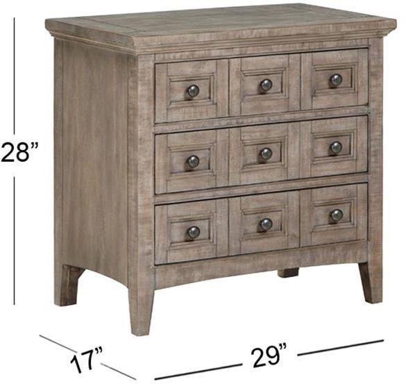 Magnussen Home® Paxton Place Dovetail Gray Nightstand-2