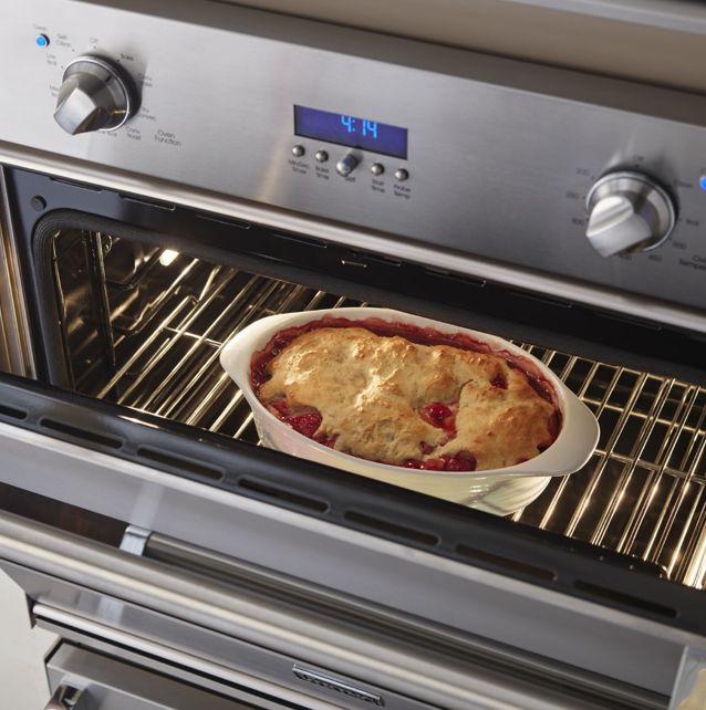 Viking® 3 Series 30" Pure White Double Electric Wall Oven-2