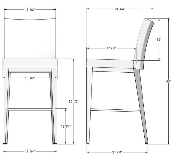 Amisco Customizable Pablo Plus Bar Stool-2