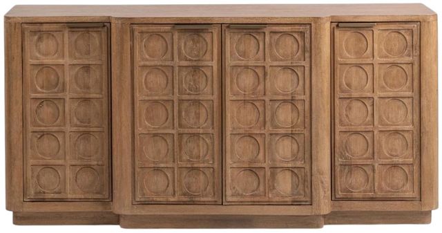 Classic Home Cleveland Sandy Taupe 4-Door Cabinet-3